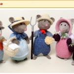 Harvest Mice Knitted Toys