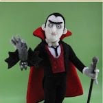 Count Dracula Knitted Toy