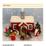 Claus Cabin Knitted Toy
