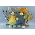 Pussy Willow & Catkin Knitted Toys